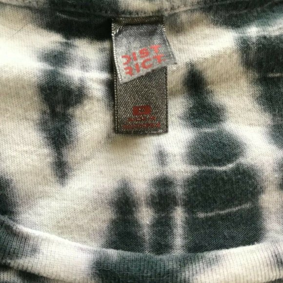 Women Short-sleeve Navy/White Tie Dye - Medium - Picture 3 of 3